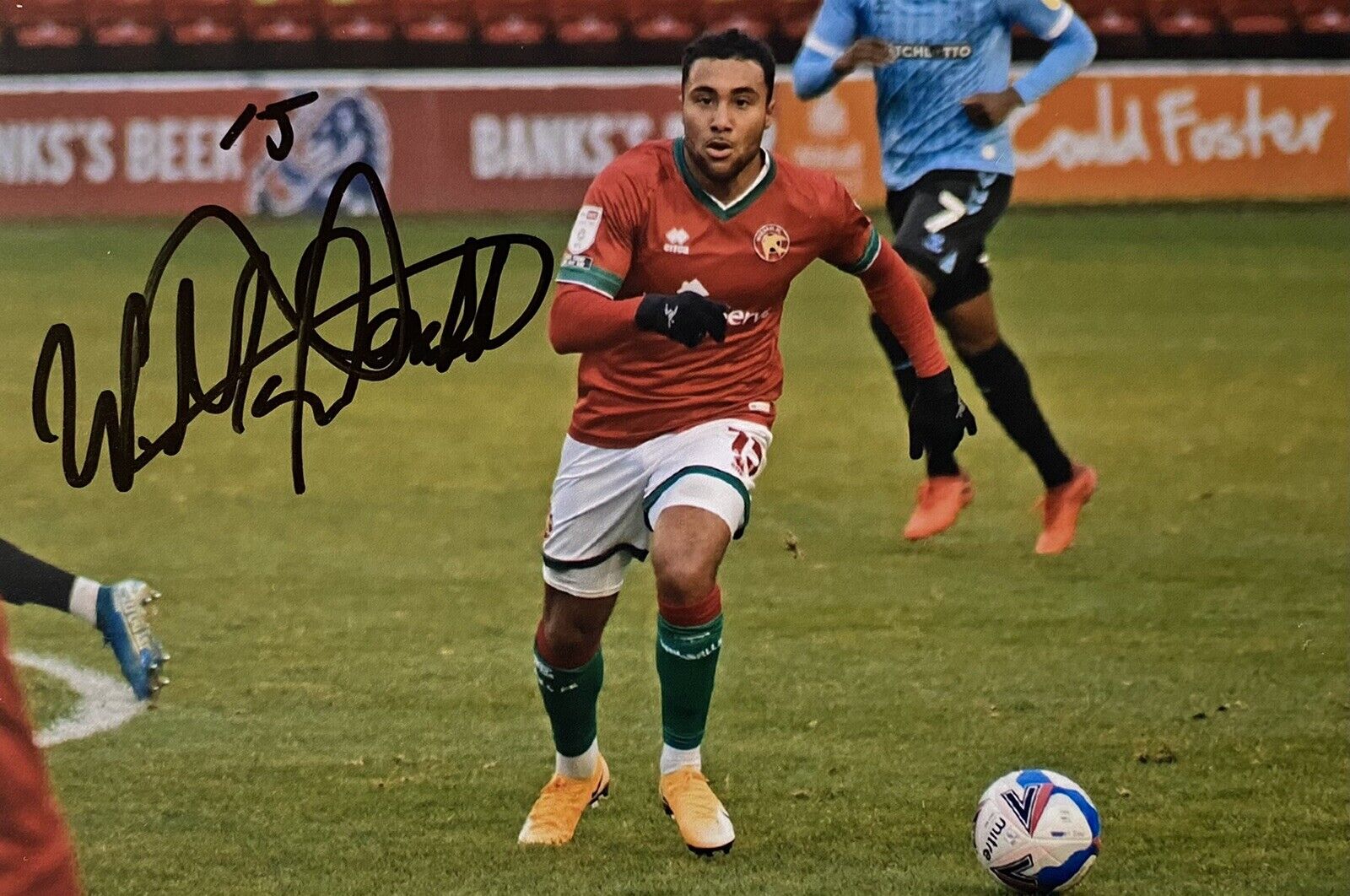 Wes McDonald Genuine Hand Signed Walsall 6X4 Photo Poster painting 4