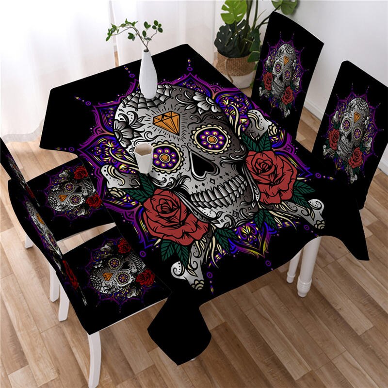 

Skull - Tablecloth Without Chair Cover, 140*210cm, 501 Original