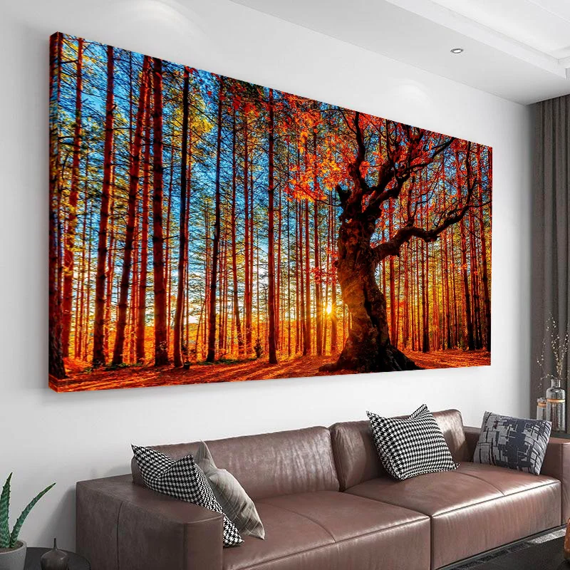 Mangrove Sunset Canvas Wall Art