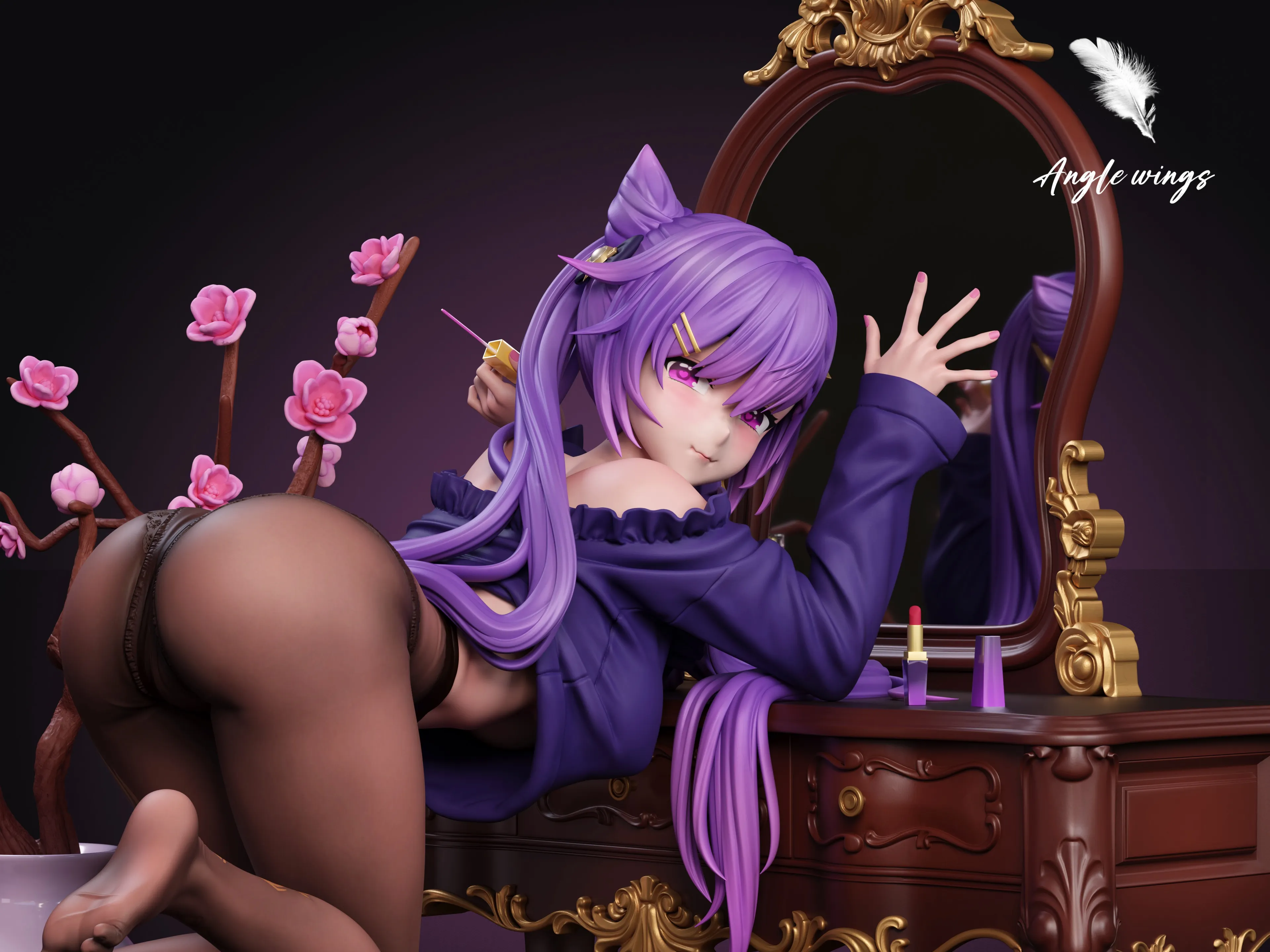 Angle Wings Studio - Genshin Impact KeQing 1/6 Statue(GK) (Adult 18+)-