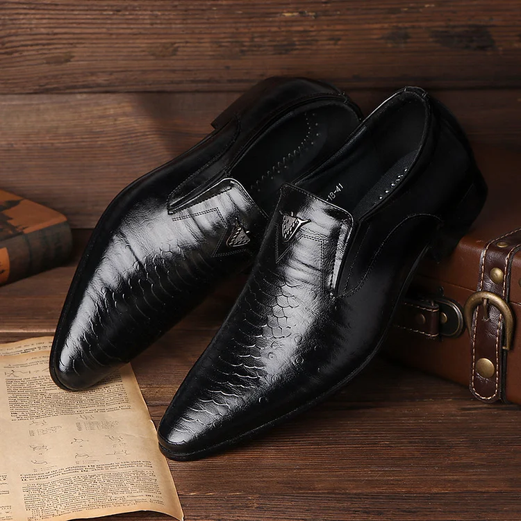 Men High Quality Business Leather Shoes