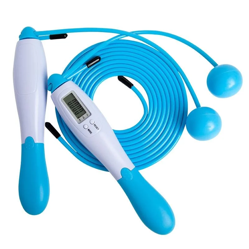 2 PCS Sport Electronic Counting Wire Skipping Rope, Style: Cordless Ball+Wired Wire Rope 