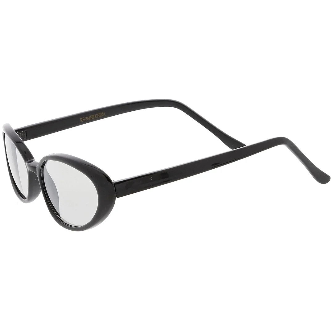 True Vintage Cat Eye Color Tinted Lens Oval glasses 51mm