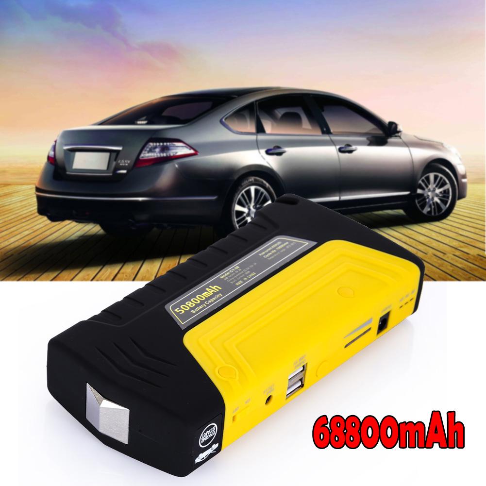 

68800mAh 4USB Car Jump Starter Emergency Charger Booster Power Bank Battery, 501 Original