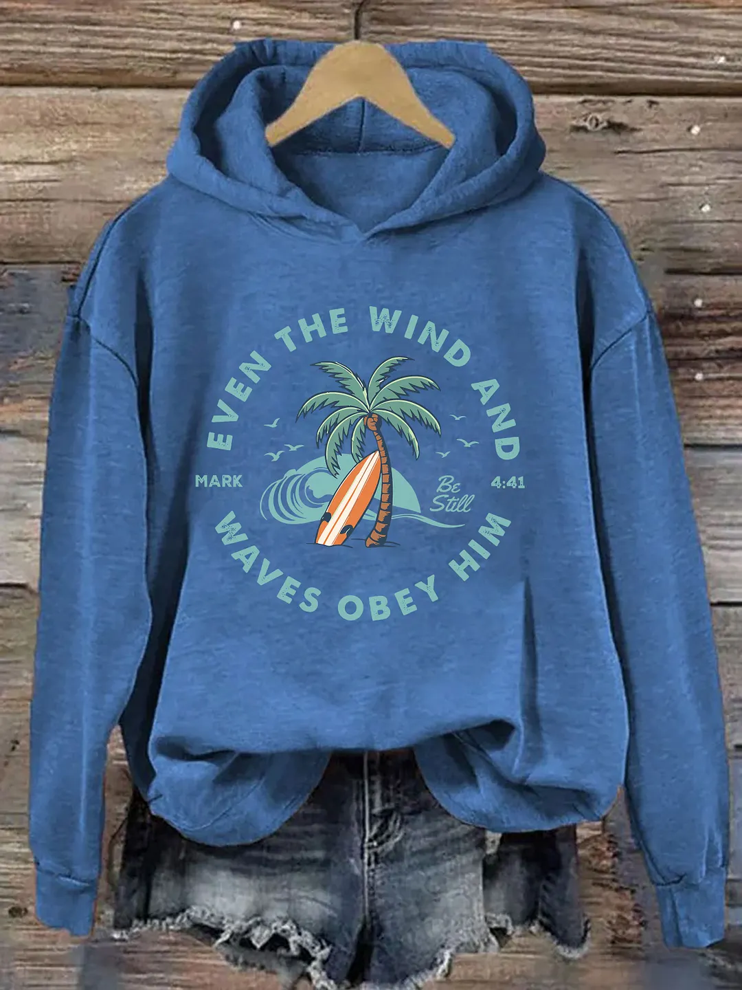 Even The Wind And Waves Obey Him Hoodie