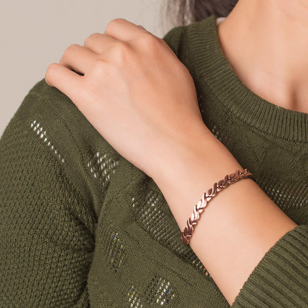 Pure Copper Magnetic Therapy Bracelet For Women