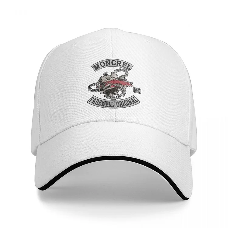Mongrel MC Motorcycle Club Accessories Men Women Baseball Cap Hats Cap Classic Formal Workouts Headwear
