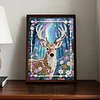 Diamond Painting-DIY Special Shaped Drill Pearl Painting Deer(30x40cm)