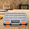 Double Side Tools Box Organizer Hardware Storage Box for Screws Nuts Nails Bolts