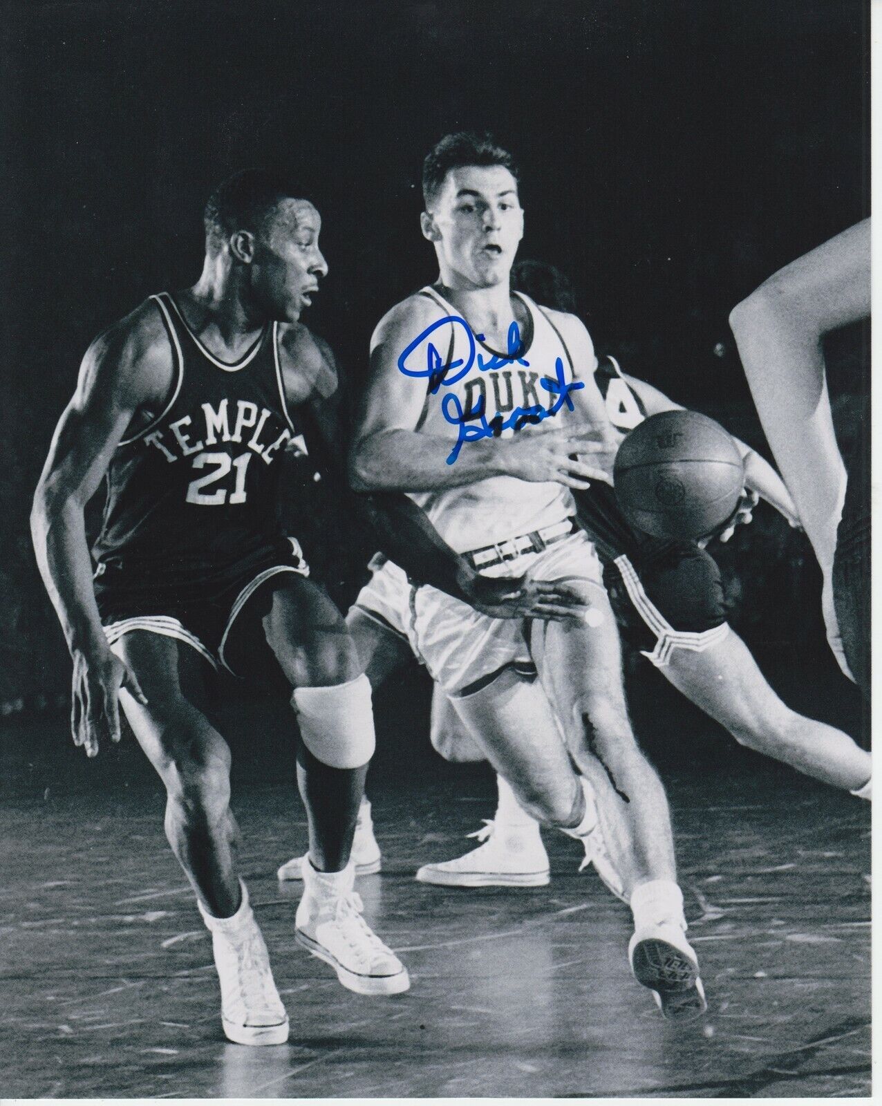 Dick Groat #1 8x10 Signed Photo Poster painting w/ COA Duke Blue Devils -