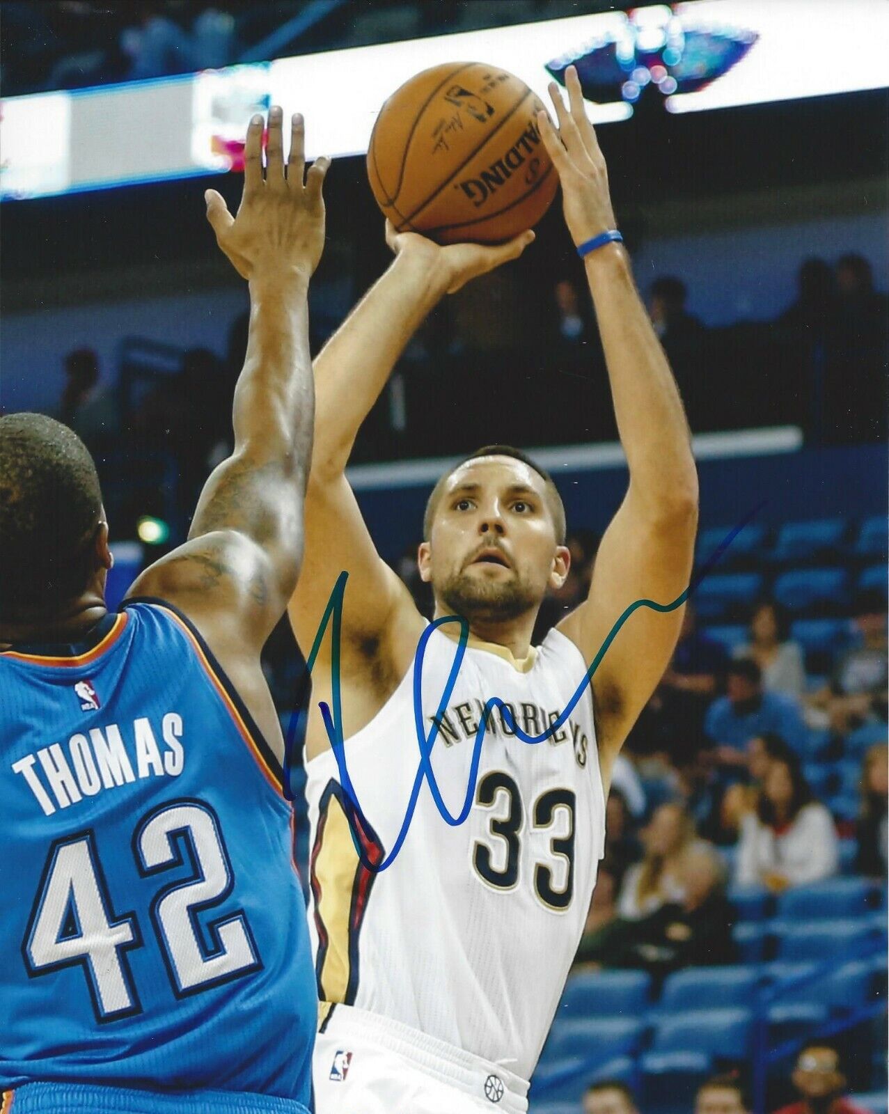 Ryan Anderson Autographed 8x10 New Orleans Pelicans#S1242