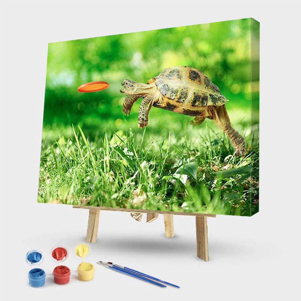 

50*40CM - Paint By Numbers - Tortoise, 501 Original