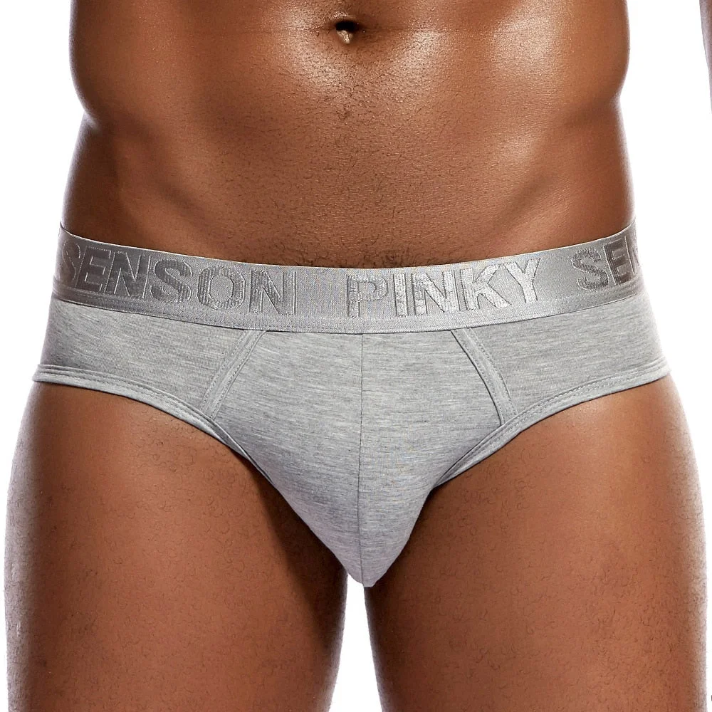 Aonga Pinky Senson Men Briefs Underwear Modal  Underpants Hommes Shorts Ondergoed Mannen Bermuda Masculina Calcinha Transparente