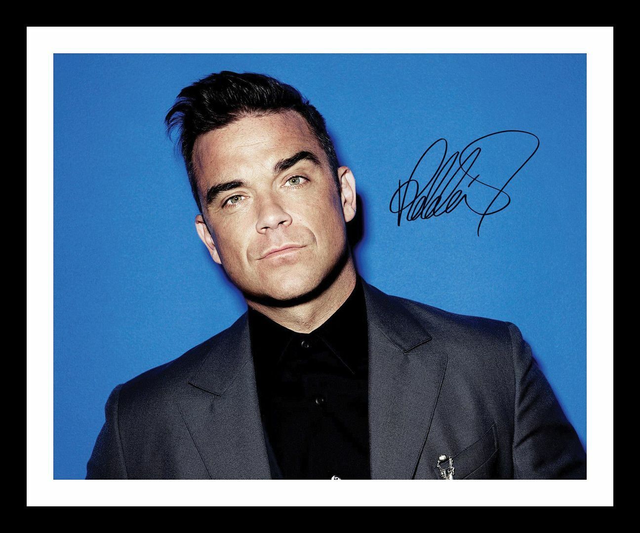 Robbie Williams Autograph Signed & Framed Photo Poster painting 2