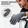 Gants&nbsp;chauds et coupe-vent avec fonction &eacute;cran tactile et prise antid&eacute;rapante
