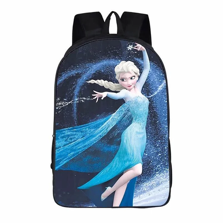 Mayoulove Frozen Princess Elsa #1 Cosplay Backpack School Notebook Bag-Mayoulove