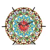 5D DIY Crystal Diamond Painting Wooden Handmade Mandala Clock Kits