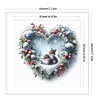 Love Snow Scene-11CT Stamped Cross Stitch 45*45cm/17.72*17.72in tapestrymarket