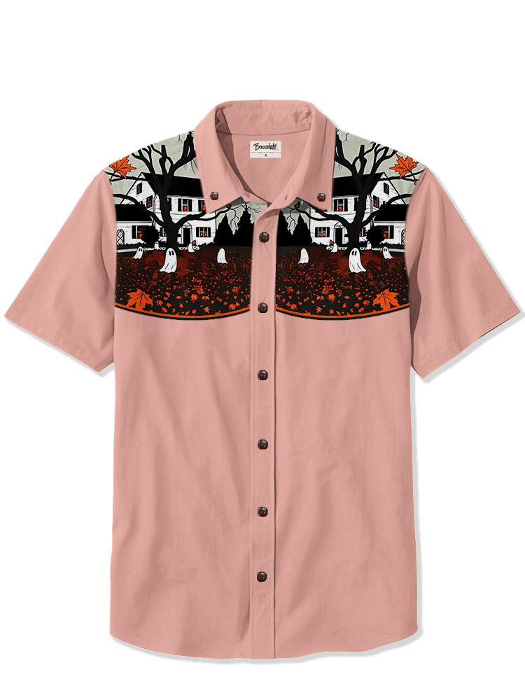 Ghost Courtyard - 100% Cotton Shirt
