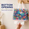 Diamond Tissue Organizer Exquisite Craftsmanship for Bathroom Bedroom Decor (Garden Butterfly)