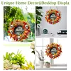 (US Local)Acrylic Skull Pumpkin   DIY Hanging Diamond Art Kits Wall Door Decoration