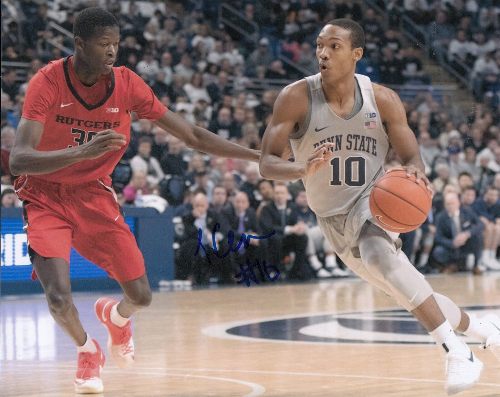 TONY CARR signed (PENN STATE NITTANY LIONS) Basketball DRAFT 8X10 Photo Poster painting W/COA #1