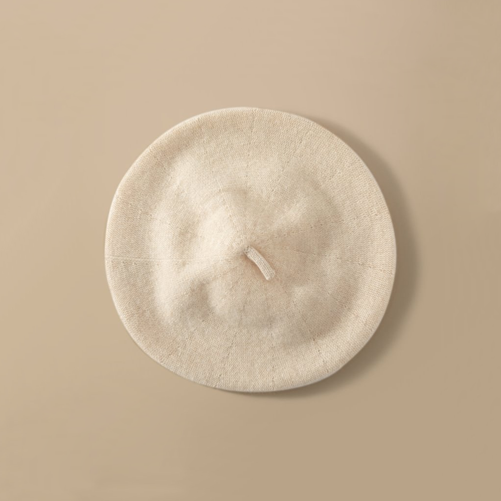 REAL SILK LIFE 100% Cashmere Beret Super Soft REAL SILK LIFE