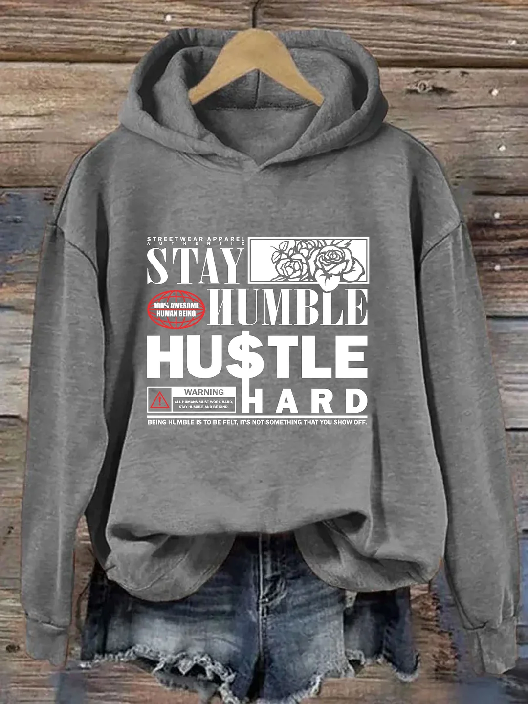 Stay Humble Hustle Hard Hoodie