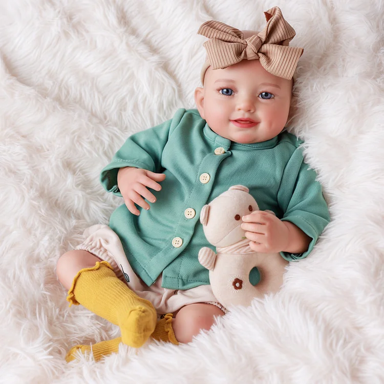Babeside Smiling Reborn Baby Wendy 20'' Little Infant Girl Healing of the Heart