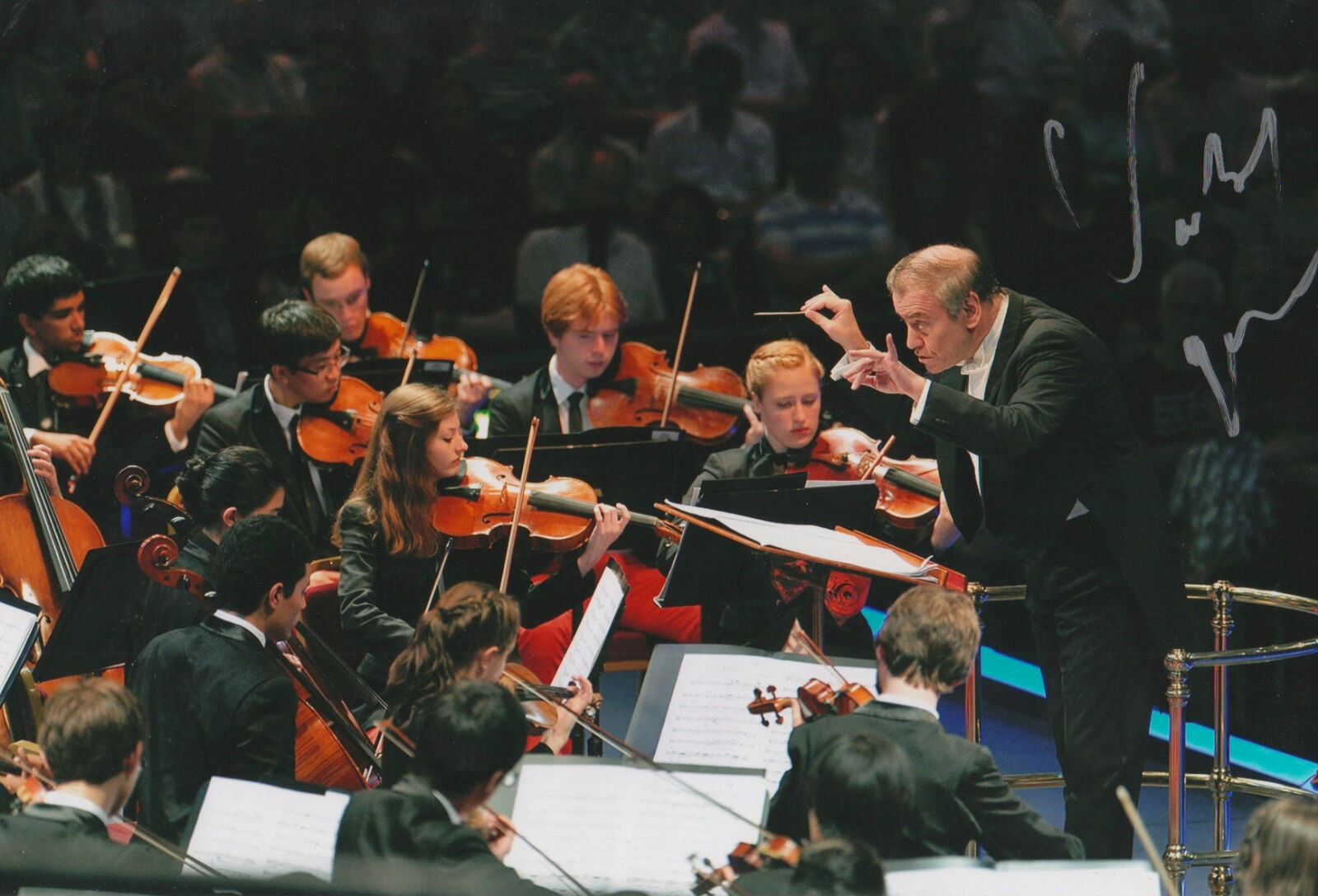 Valery Gergiev Conductor signed 8x12 inch Photo Poster painting autograph