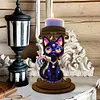 Black Cat DIY Diamond Art Painting Kits of Candle Holder for Home Decor Gift
