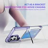 Card Slot Wallet Phone Case Transparent Hard Back Cover With Card Holder for Samsung S35 S24 Ultra S23 S22 PC Phone Case