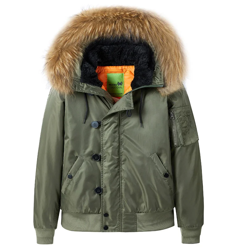 Men's MA1 Aviator Hooded Jacket