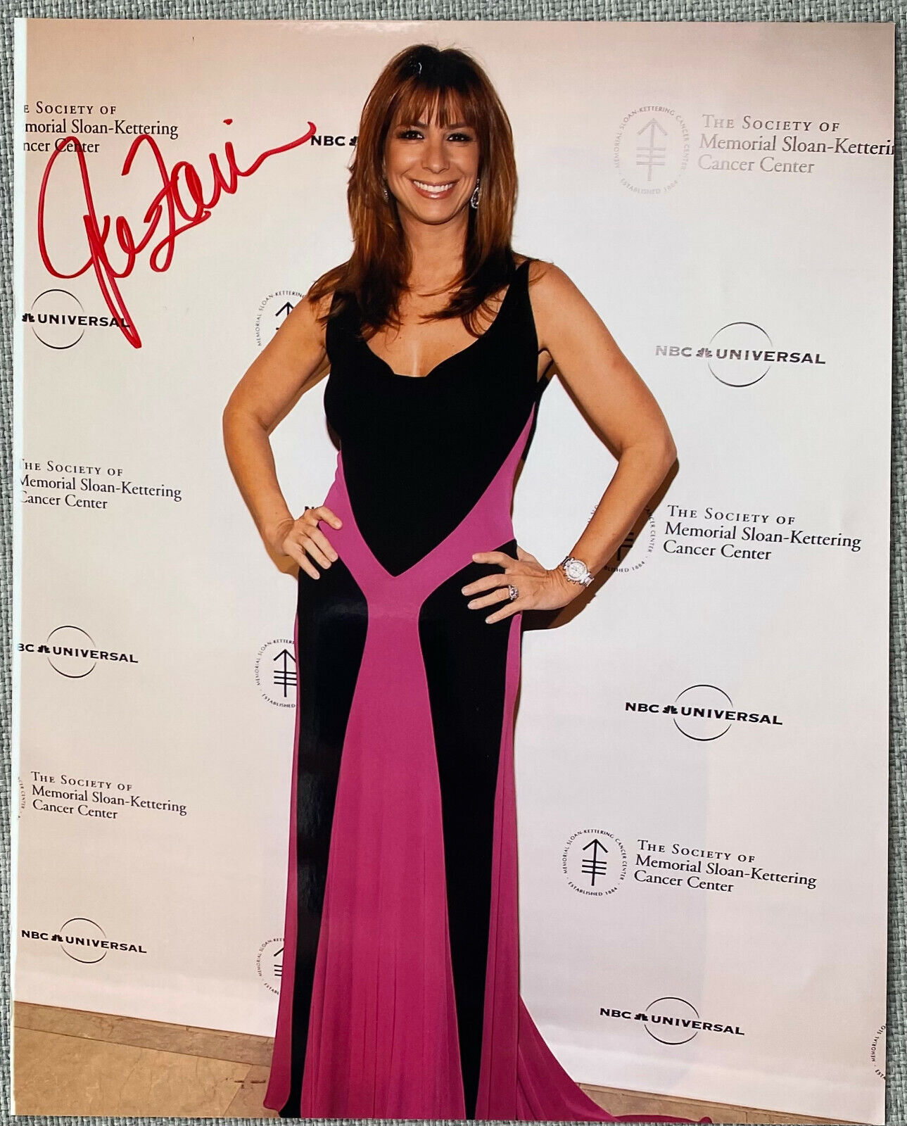 Bravo Real Housewives Jill Zarin Signed In-Person 8x10 Color Photo Poster painting - AUTHENTIC