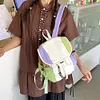 Nylon School Camping Daypack for Kids Cute Book Sackpack for Gym Sport Traveling