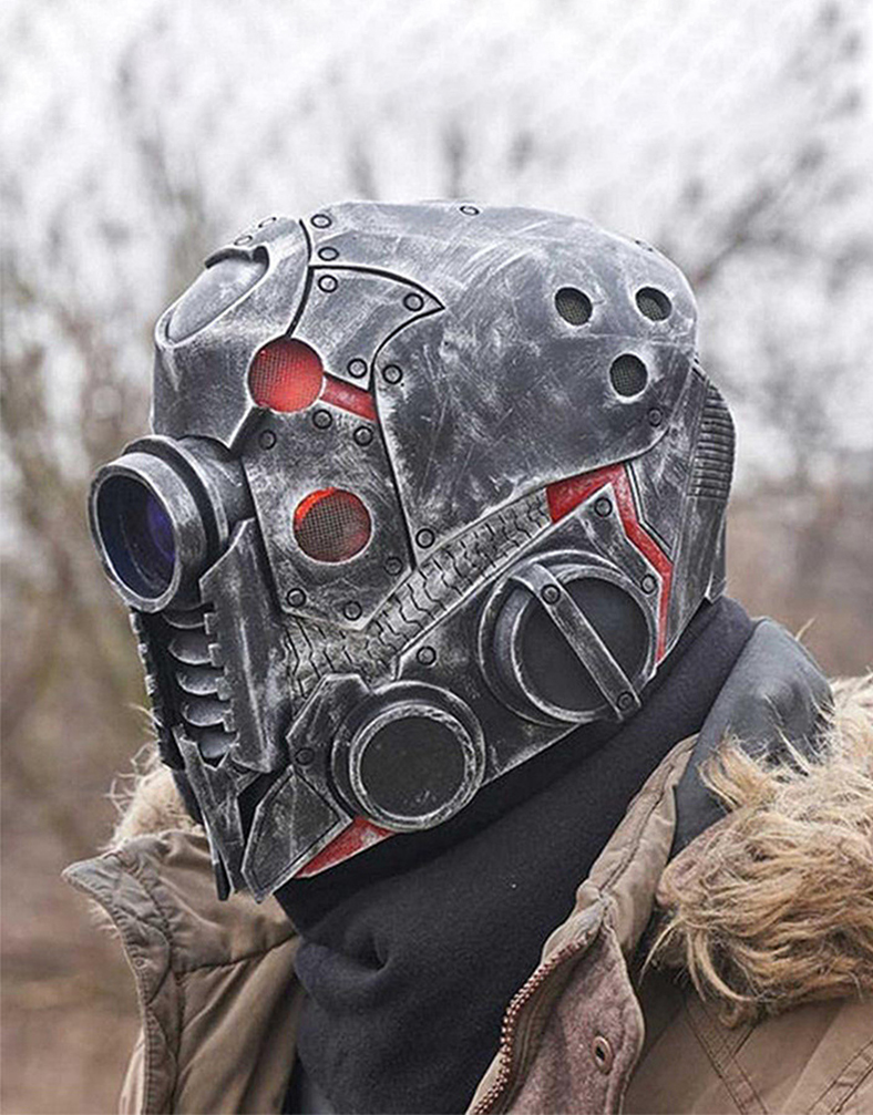 Doomsday Ruins Robot Head Mask / TECHWEAR CLUB / Techwear