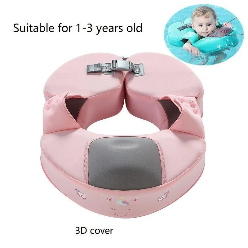 Mambobaby Solid Non-inflatable Newborn Baby Waist Float Lying Swimming Ring Pool Toys Swim Ring Swim Trainer For Infant Swimmers