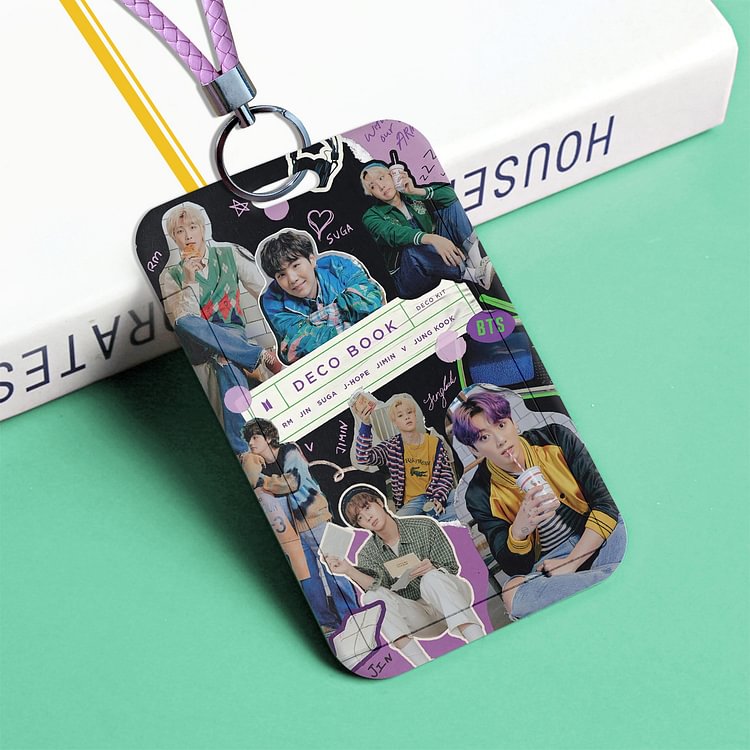 BTS DECO KIT Card Cover With Lanyard