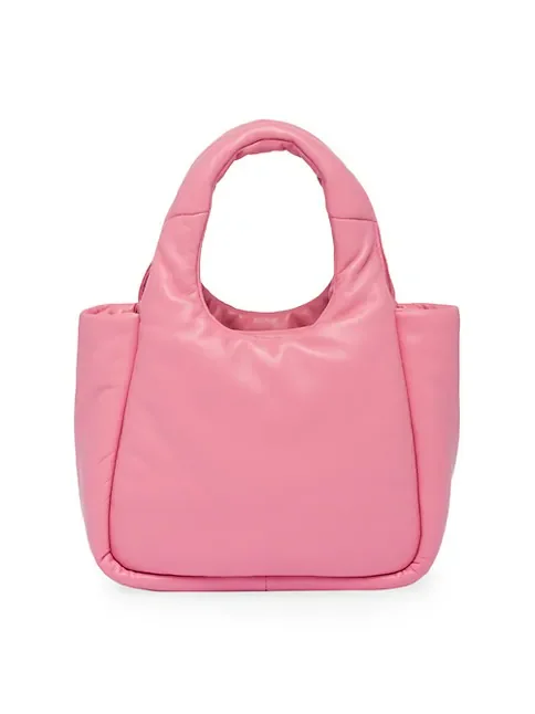 Prada Small Padded Soft Nappa-leather Bag pink