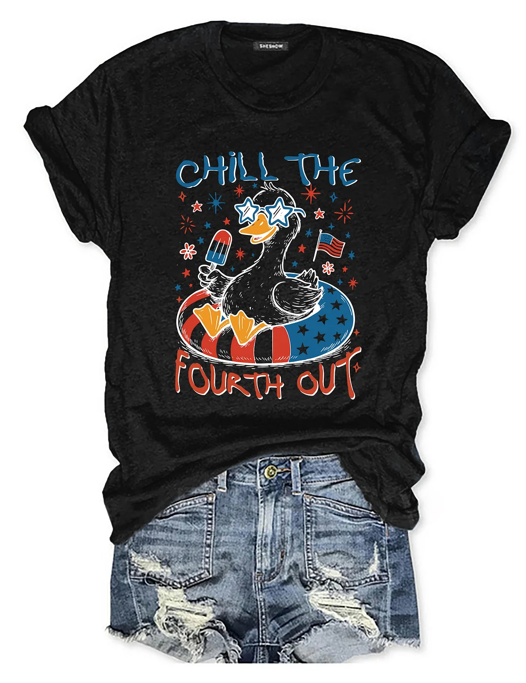 Chill The Fourth Out T-shirt