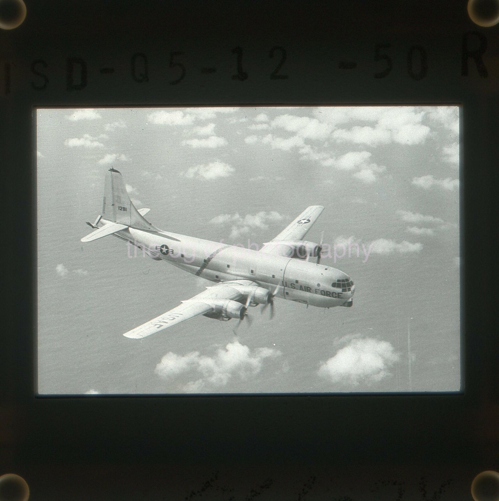 KC 97 G 35mm FOUND bw SLIDE Original MILITARY AVIATION Photo Poster painting AIRCRAFT 14 T 25 J