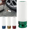 17mm Hex Sockets Pneumatic Wrench Tire Screw Sleeve Wheel Deep Impact Nut Socket