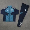 Windbreaker 25/26 Arsenal Blue long zipper Training Jacket Set