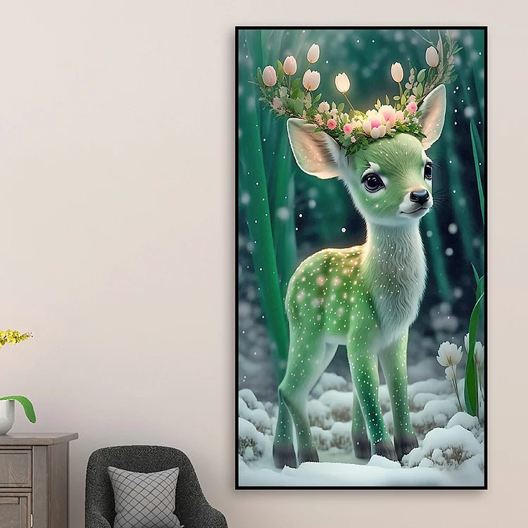 Diamond Painting - Full Round - Deer(40*70cm)