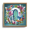 Butterfly Flower O 5D Partial Drill DIY Diamond Painting Kit 30*30cm