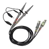 2pcs P6100 100MHz 1X 10X Scope Clip Test Probes BNC Oscilloscope Probe Kit