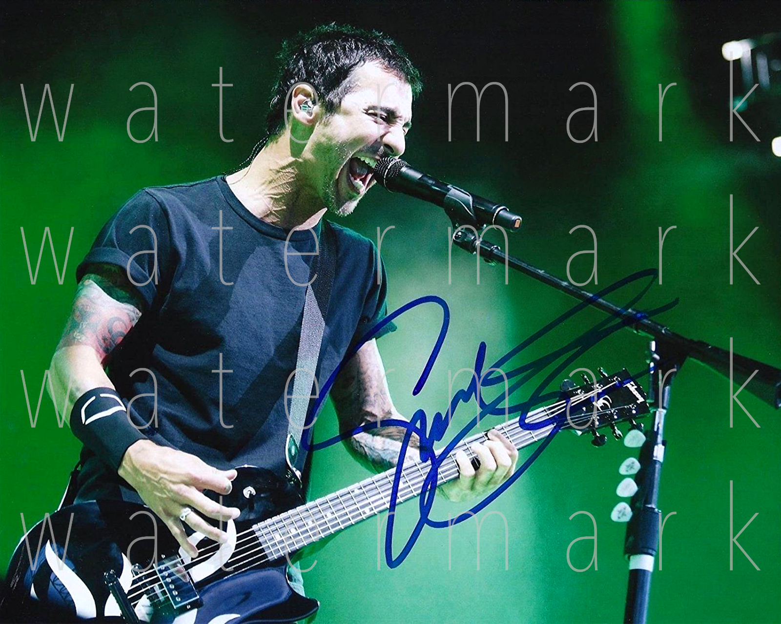 Sully Erna Godsmack signed 8X10 inch Photo Poster painting poster picture autograph RP