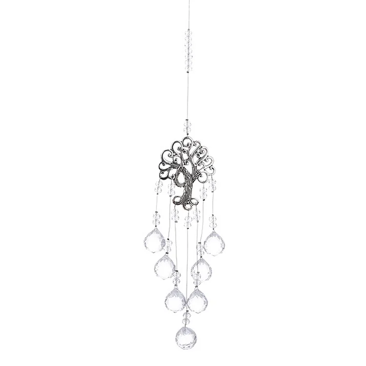 Crystal Seven Pearl Hanging Pendant Home Garden Car Decoration gbfke