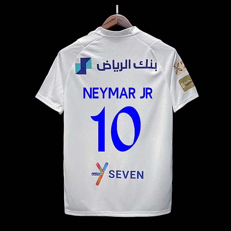 Al-Hilal Saudi Neymar Jr 10 Away Shirt Kit 2023-2024 - White