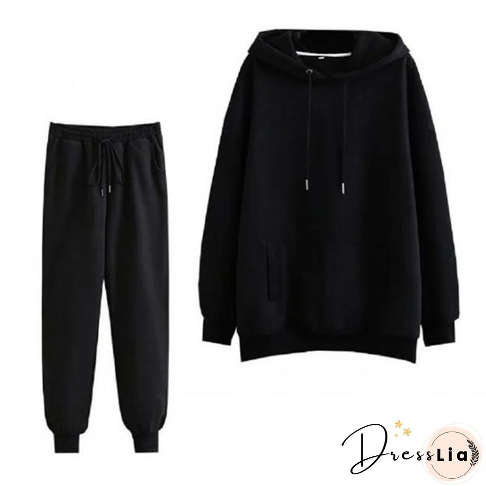 Women Outfit Pockets Hooded For Office